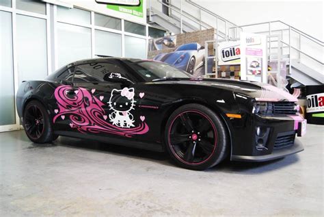 hello kitty camaro|hello kitty camaro car.